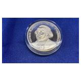 2008 WASHINGTON COMMEMORATIVE 24K LAYERED COIN