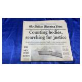 (4) 9/11 NEWSPAPERS