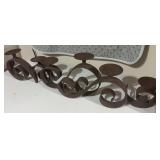 Metal candelabra 30' long
