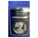 2013-W SILVER DOLLAR 1OZ. PURE SILVER