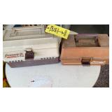 (2) TACKLE BOXES W/ TACKLE