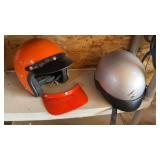 (2) HELMETS SIZE S AND L