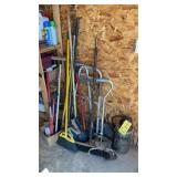 BROOMS,CANE, SPRAYER & ICE SCRAPERS