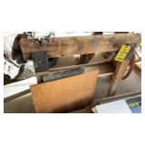 WOODEN SAWHORSE AND MISC LUMBER