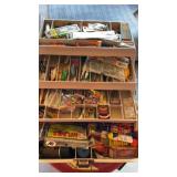 PLANO TACKLE BOX WITH TACKLE