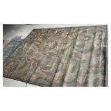 BROWN 94" x 116ï¿½ RUG