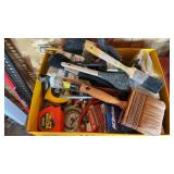 PAINT BRUSHES, SANDPAPER & TAPE MEASURES