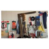 PADLOCKS, HAND SAWS, JB WELD &MISC TOOLS