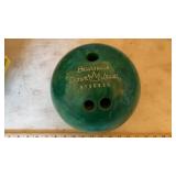 BOWLING BALL AND CARRY BAG
