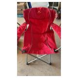 (2) LAWN CHAIRS AND AREA RUGS