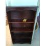 Wooden book shelf