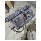 portable barbecue grill with regulator