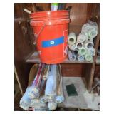 painting supplies and tools