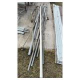 Lot of PVC pipe and conduit