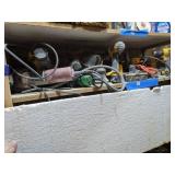 shelf lot corded & battery power tools.