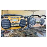 2-Dewalt work site radios