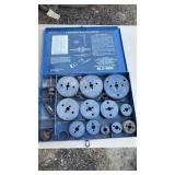 Blue-Mol #9599 industrial hole saw kit