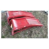 Pair Metal Car Ramps