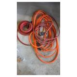 Air hoses 3/8' w/quick disconnects