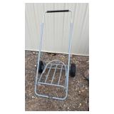 Barrel Dolly Hand Cart, tires are flat