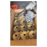 Hitachi NV45AB 1-3/4 coil nailer & partial box