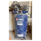 Campbell Hausfeld upright air compressor runs