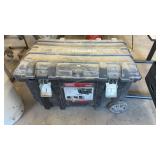 Husky 37 inch Mobile Job Box Tote w/ Wheels
