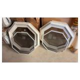 Pair AGC Octagon Windows