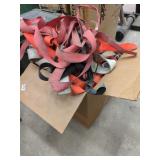 Box full of ratchet straps