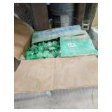 full box 1-1/2' cap nails