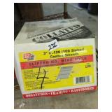 near full box of 28 degree 10d nails