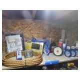 Large lot of shop items