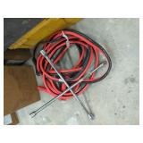 Jumper cables & tire iron