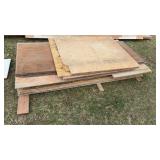 Large Lot Misc Plywood and Flake Board
