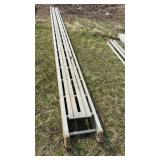 20ï¿½ Aluminum Stage, 14 inches wide, 6 in thick