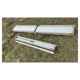 Aluminum Miter Saw Work Stand And Track Piece