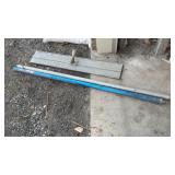 Concrete Bull Float & Rods