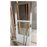 Storm Door, top half screened