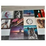 10 classic vinyl record albums - see pictures