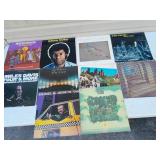 10 classic vinyl record albums - see pictures