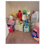 Cleaning products, bags, dusters
