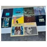 10 classic vinyl record albums - see pictures