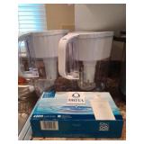 3 Brita water filters w/ 2 pitchers