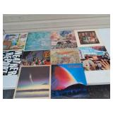 10 classic vinyl record albums - see pictures