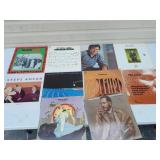 10 classic vinyl record albums - see pictures