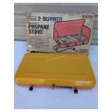 Vintage propane camping stove - never used