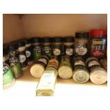 Spices, sauces, honey, truvia