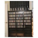 700+ music CD's and storage cabinet