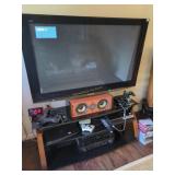Panasonic  46' 1080P plasma TV + stand
