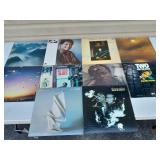 10 classic vinyl record albums - see pictures